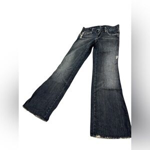 7 For All Mankind Dark Wash Flare Jeans